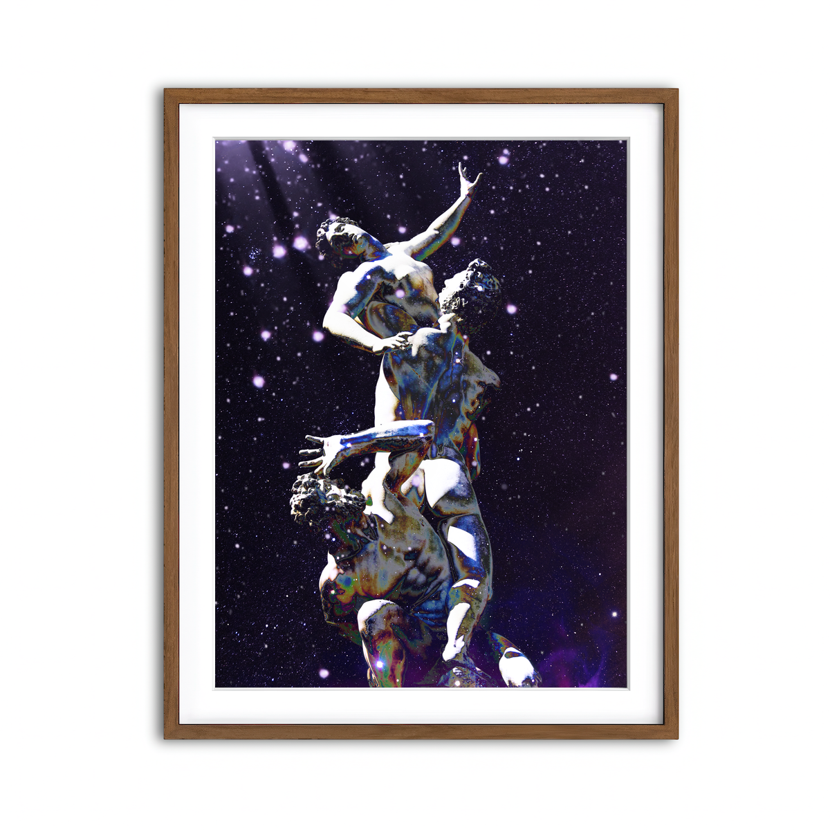 Framed Print 3x4 Walnut