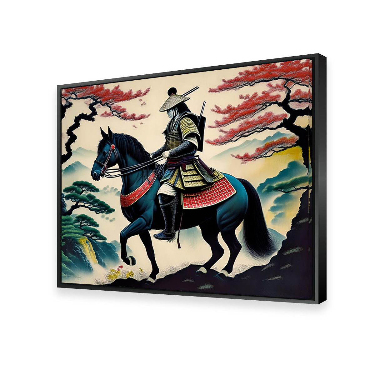Contemporary Samurai Art Wall Art