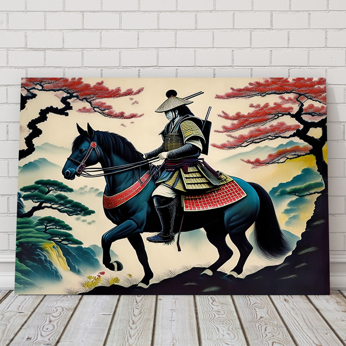 Contemporary Samurai Art Wall Art