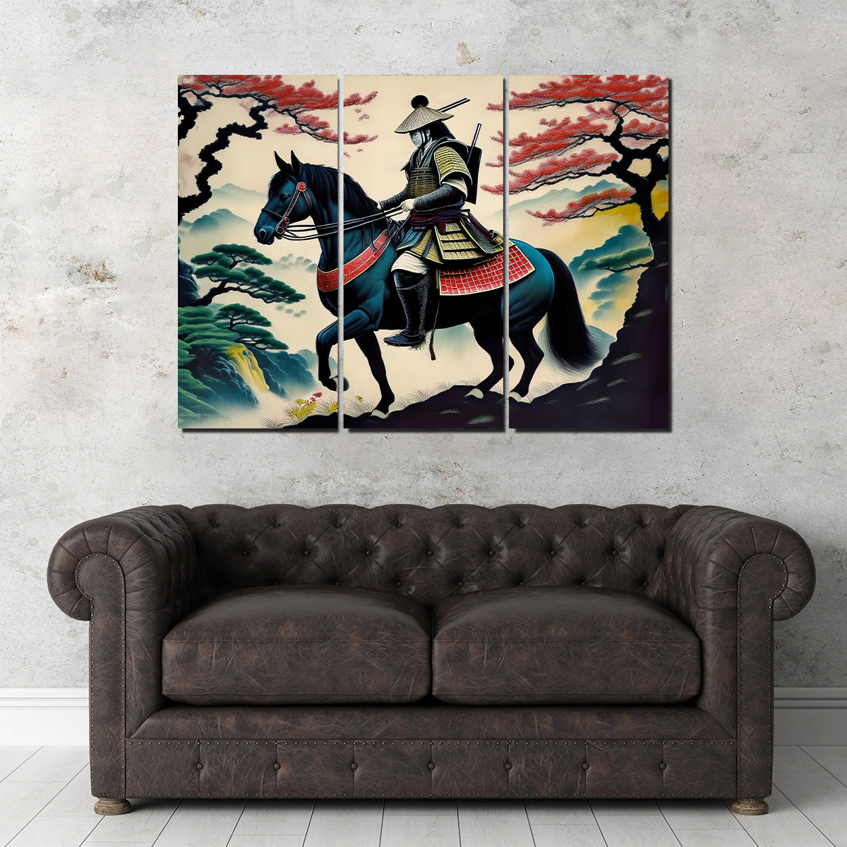 Contemporary Samurai Art Wall Art