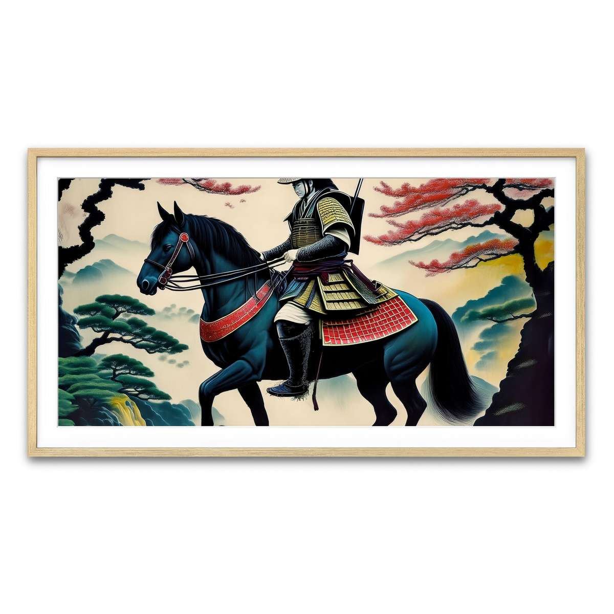 Framed Print 2x1 Natural