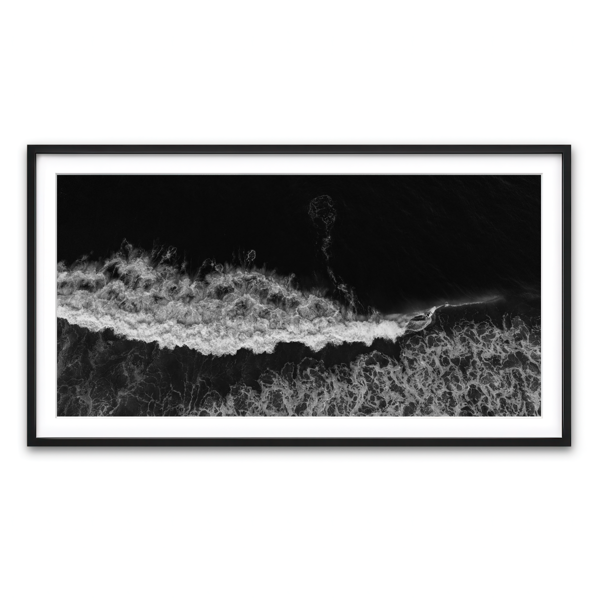 Framed Print 2x1 Black