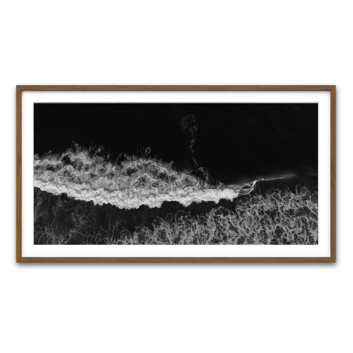 Framed Print 2x1 Walnut