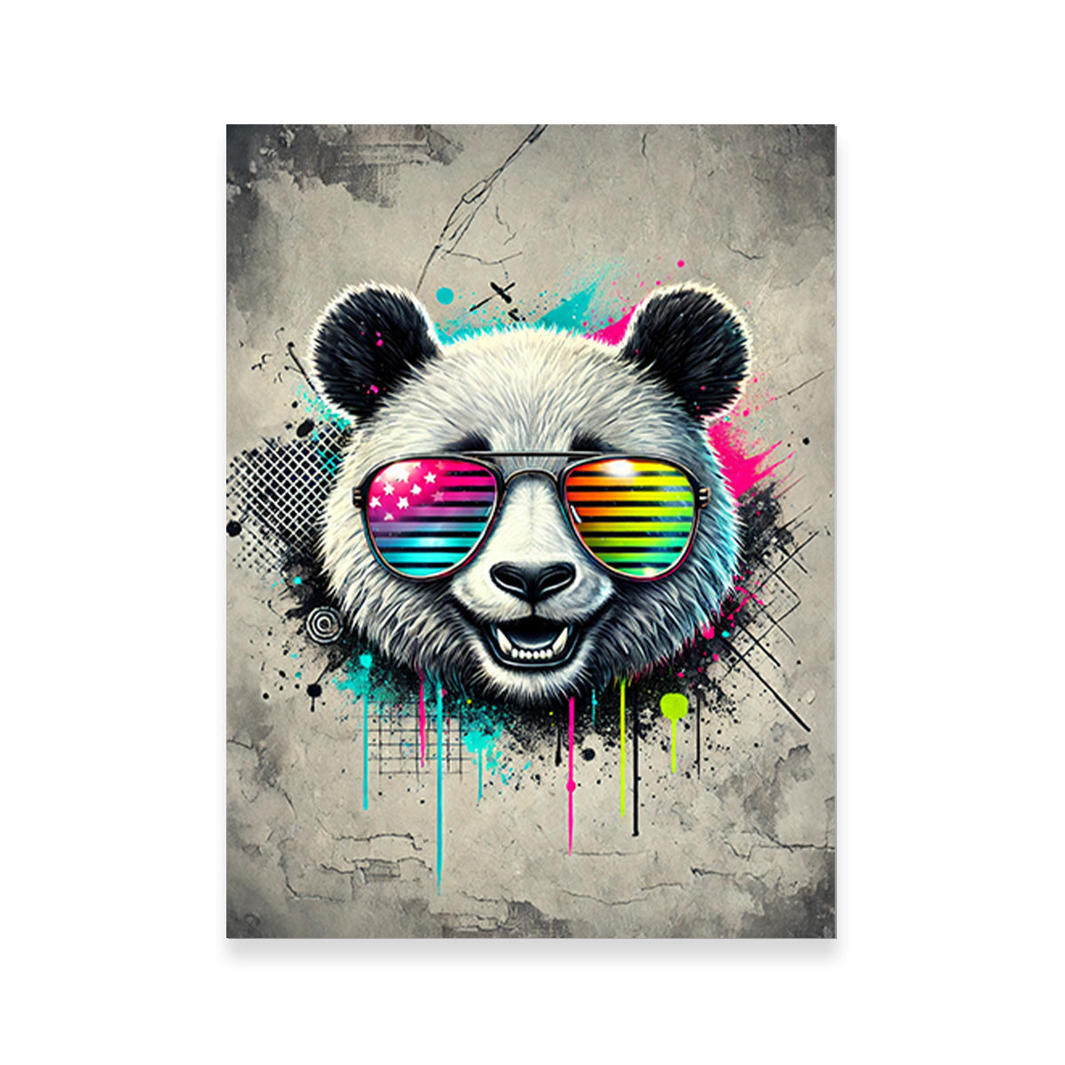 Cool Panda Wall Art