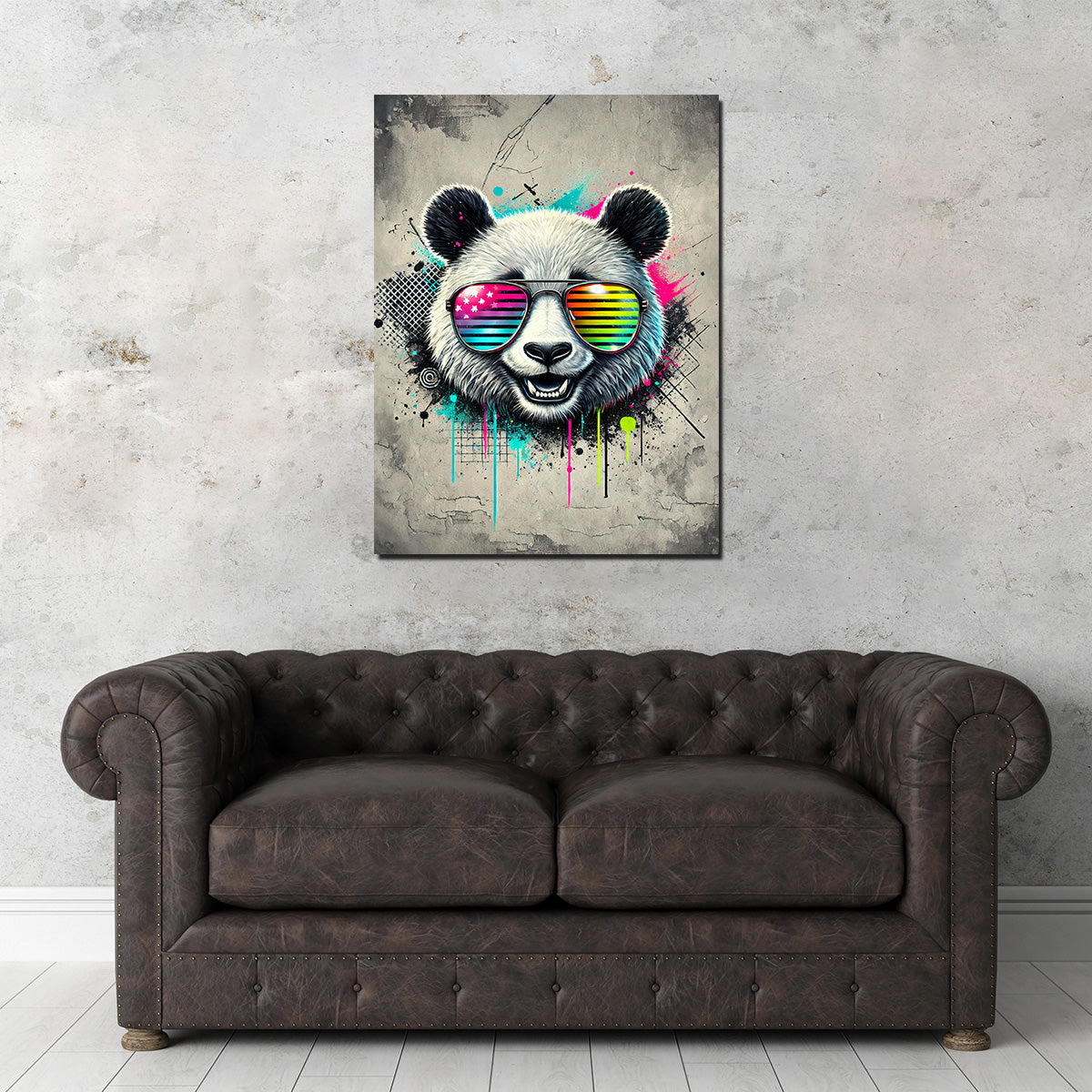 Cool Panda Wall Art