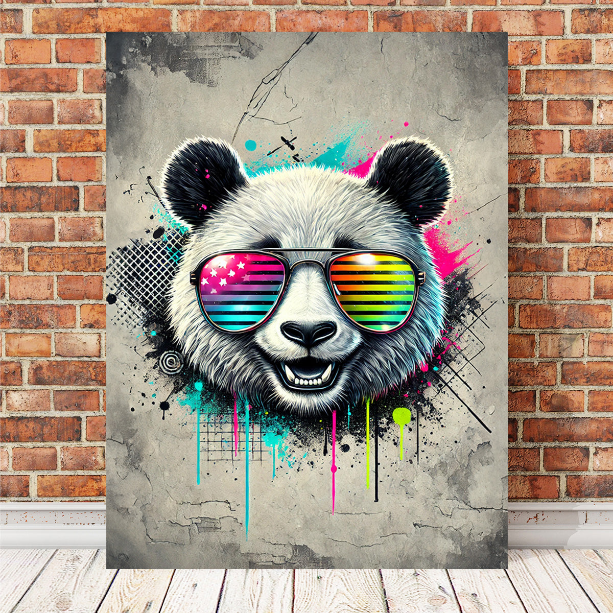 Cool Panda Wall Art