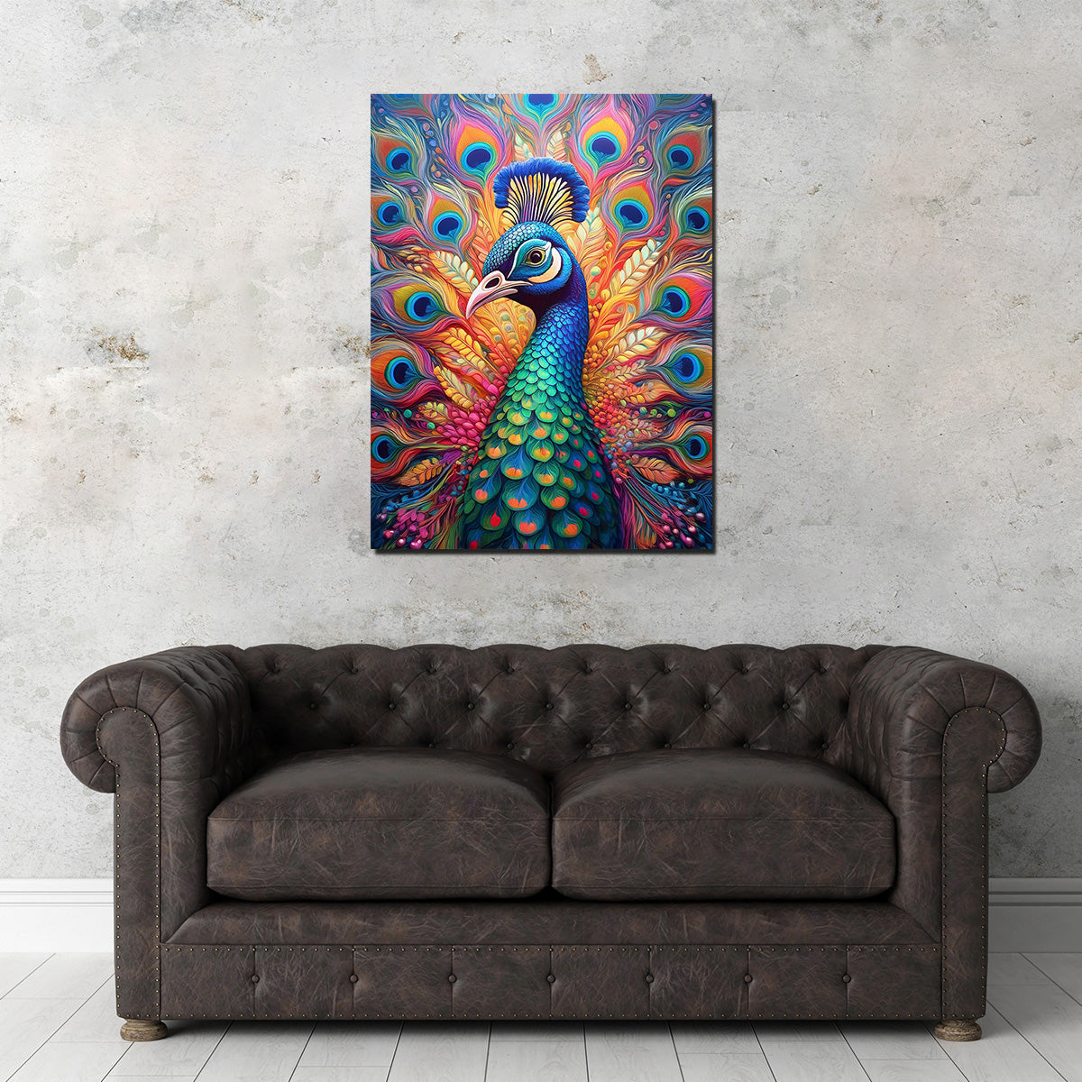 Cool Peacock Wall Art