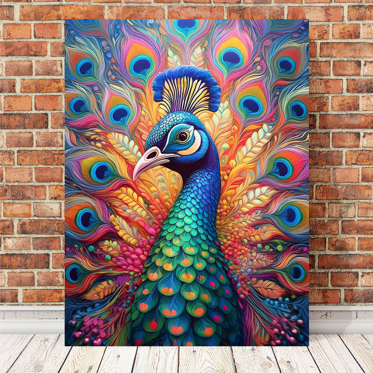 Cool Peacock Wall Art