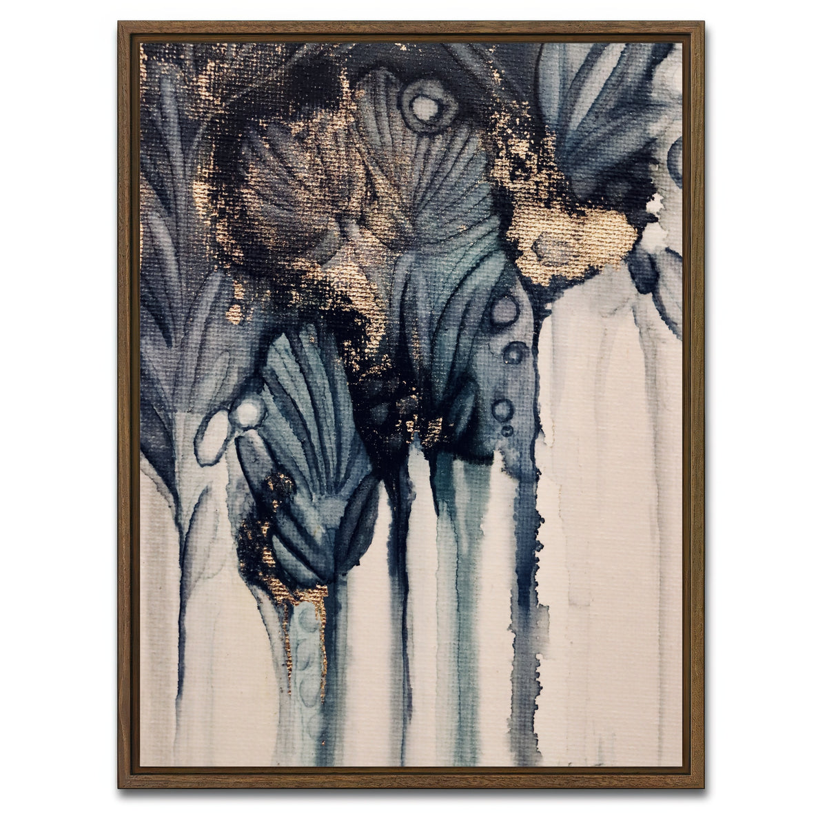 AUTO-MOCKUP WHITE | Cool Breeze | 1 Piece | Walnut Framed Canvas | group=3x4