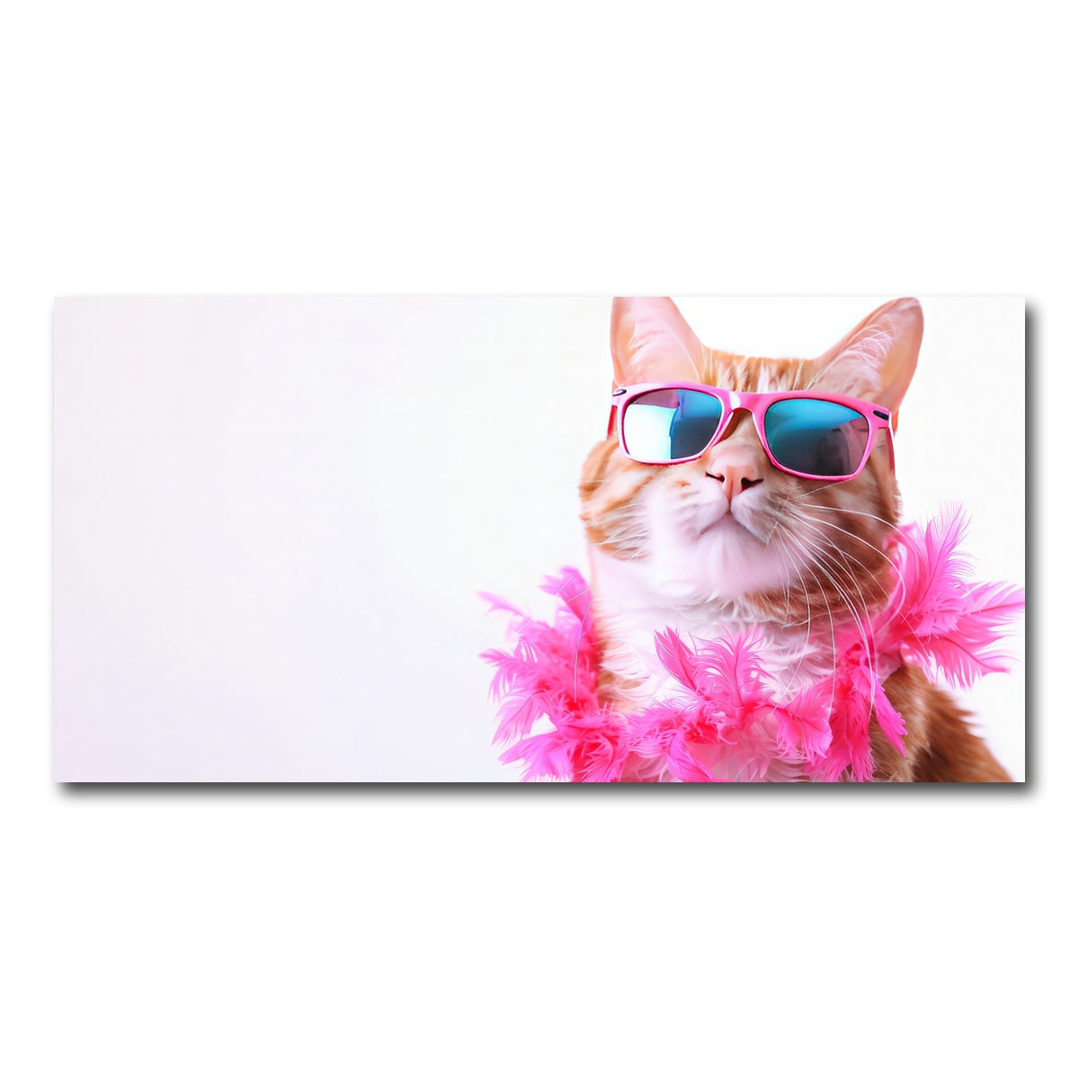 AUTO-MOCKUP WHITE | Cool Cat | 1 Piece | Gallery Wrap Canvas | group=2x1
