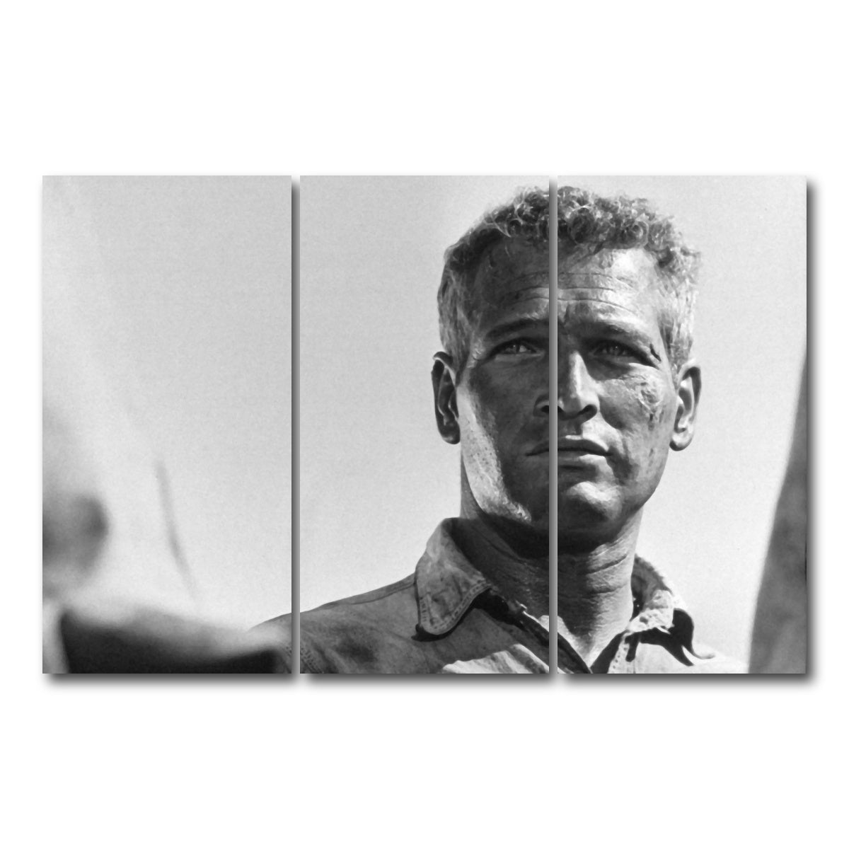 AUTO-MOCKUP WHITE | Cool Hand Luke | 3 Piece | Gallery Wrap Canvas | group=12x24