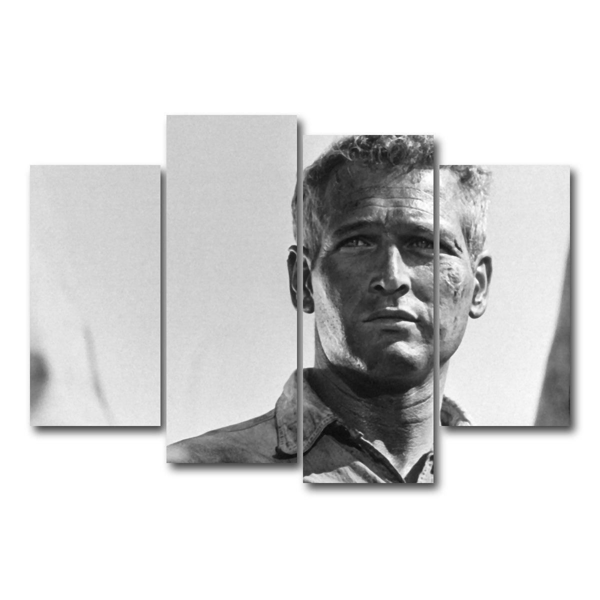 AUTO-MOCKUP WHITE | Cool Hand Luke | 4 Piece | Gallery Wrap Canvas | group=4_short