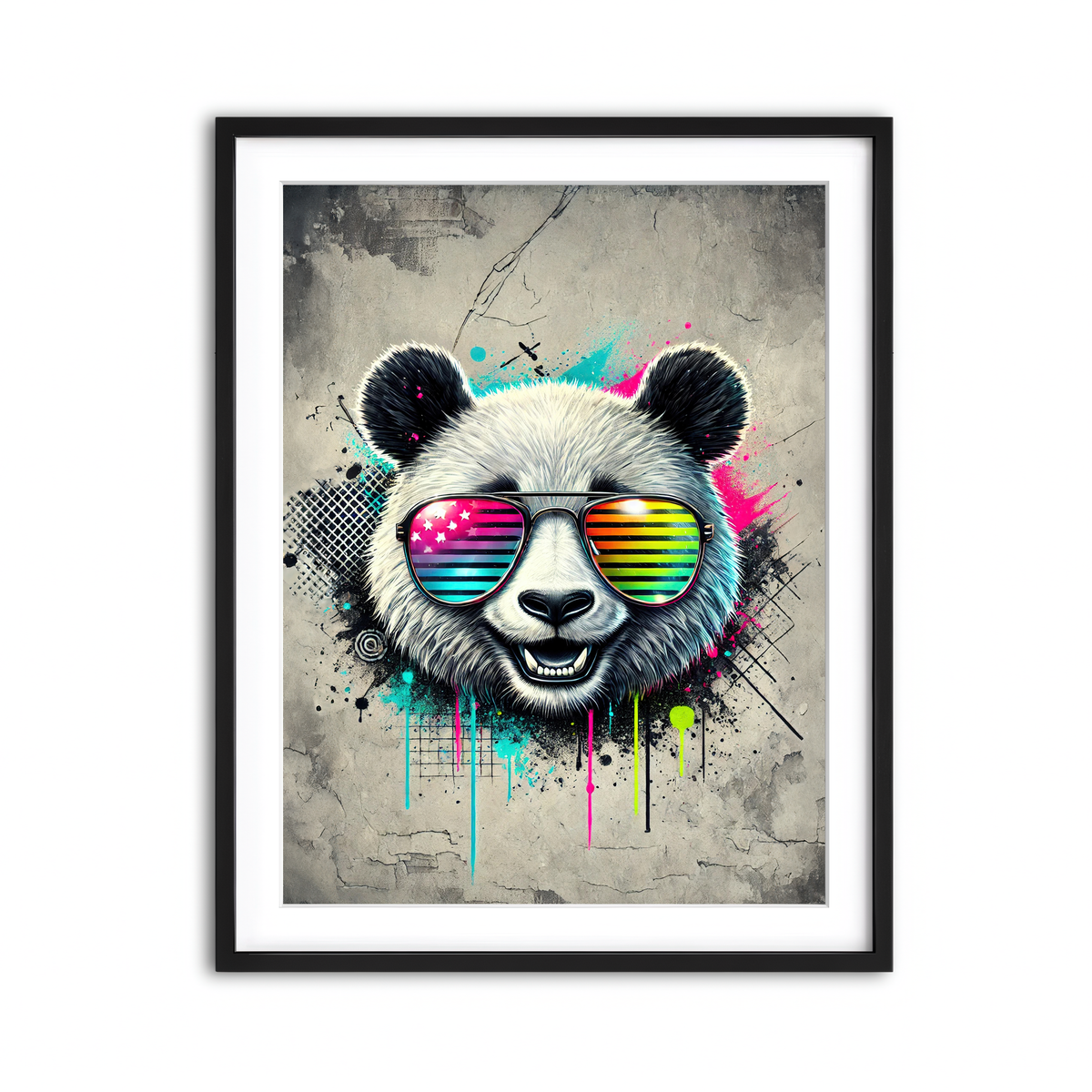 Framed Print 3x4 Black