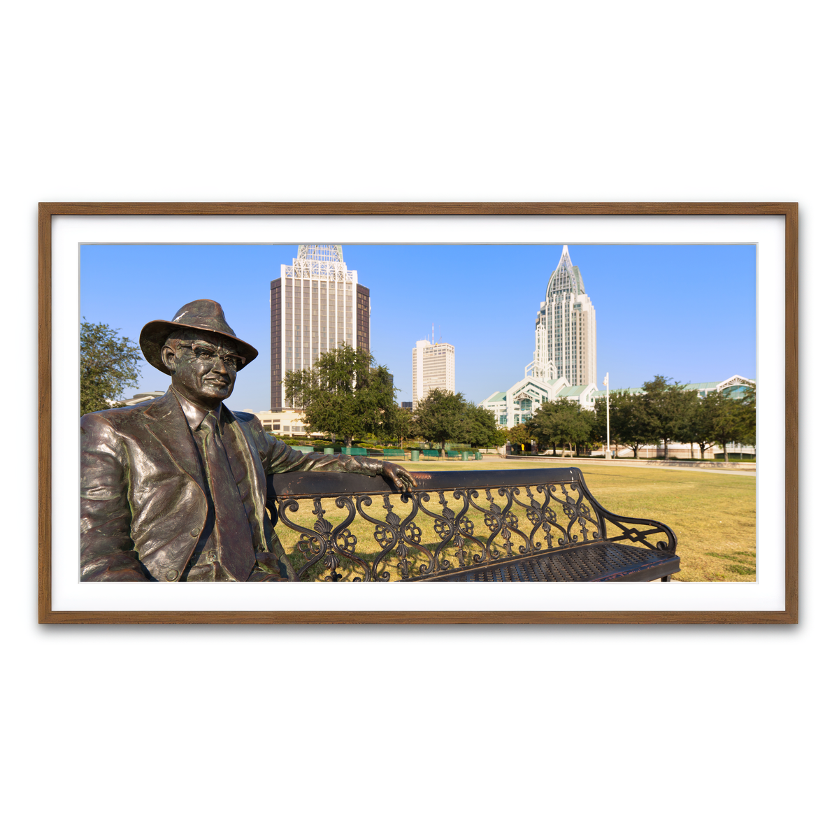 Framed Print 2x1 Walnut