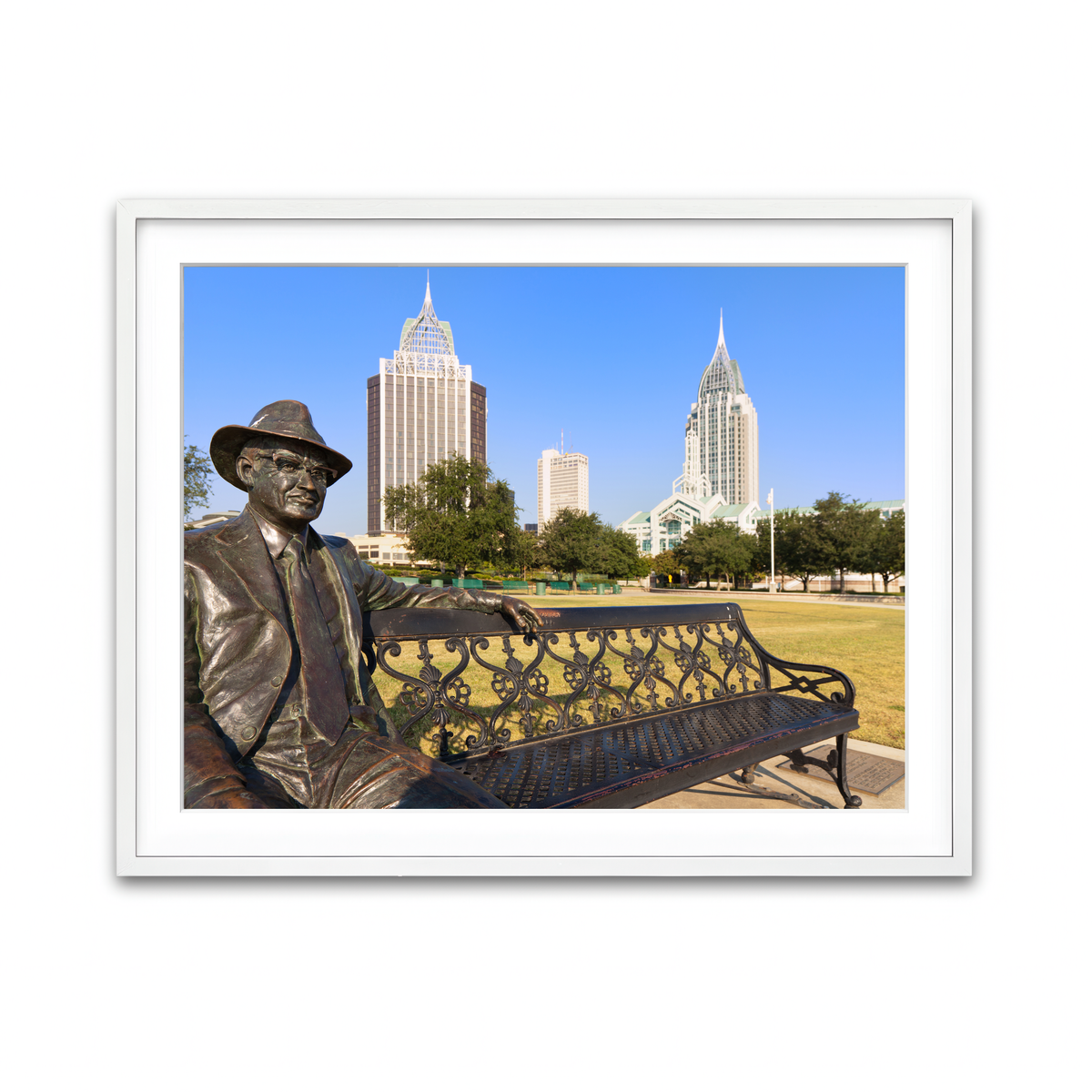 Framed Print 4x3 White