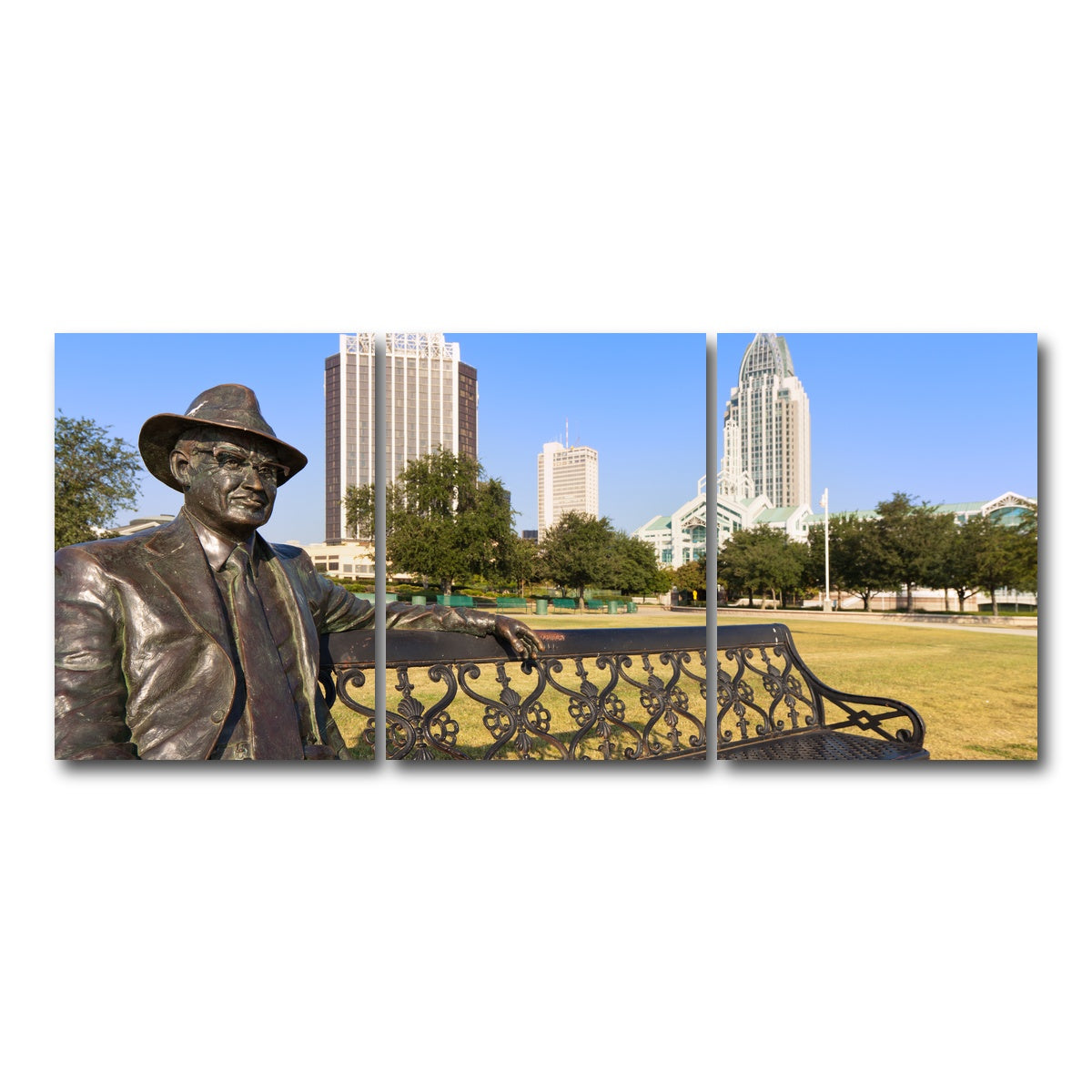 AUTO-MOCKUP WHITE | Cooper Riverside Park | 3 Piece | Gallery Wrap Canvas | group=18x24