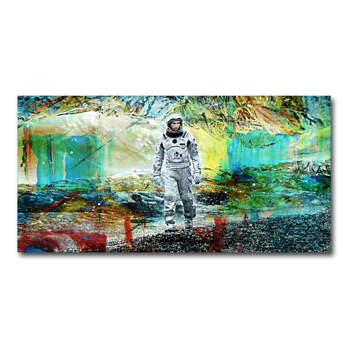 AUTO-MOCKUP WHITE | Cooper Walking | 1 Piece | Gallery Wrap Canvas | group=2x1