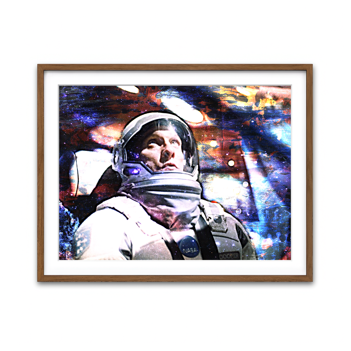 Framed Print 4x3 Walnut