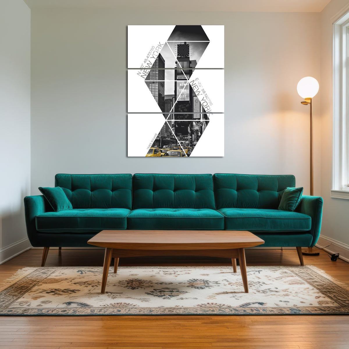 AUTO-MOCKUP ROOM | Coordinates NEW YORK CITY Times Square