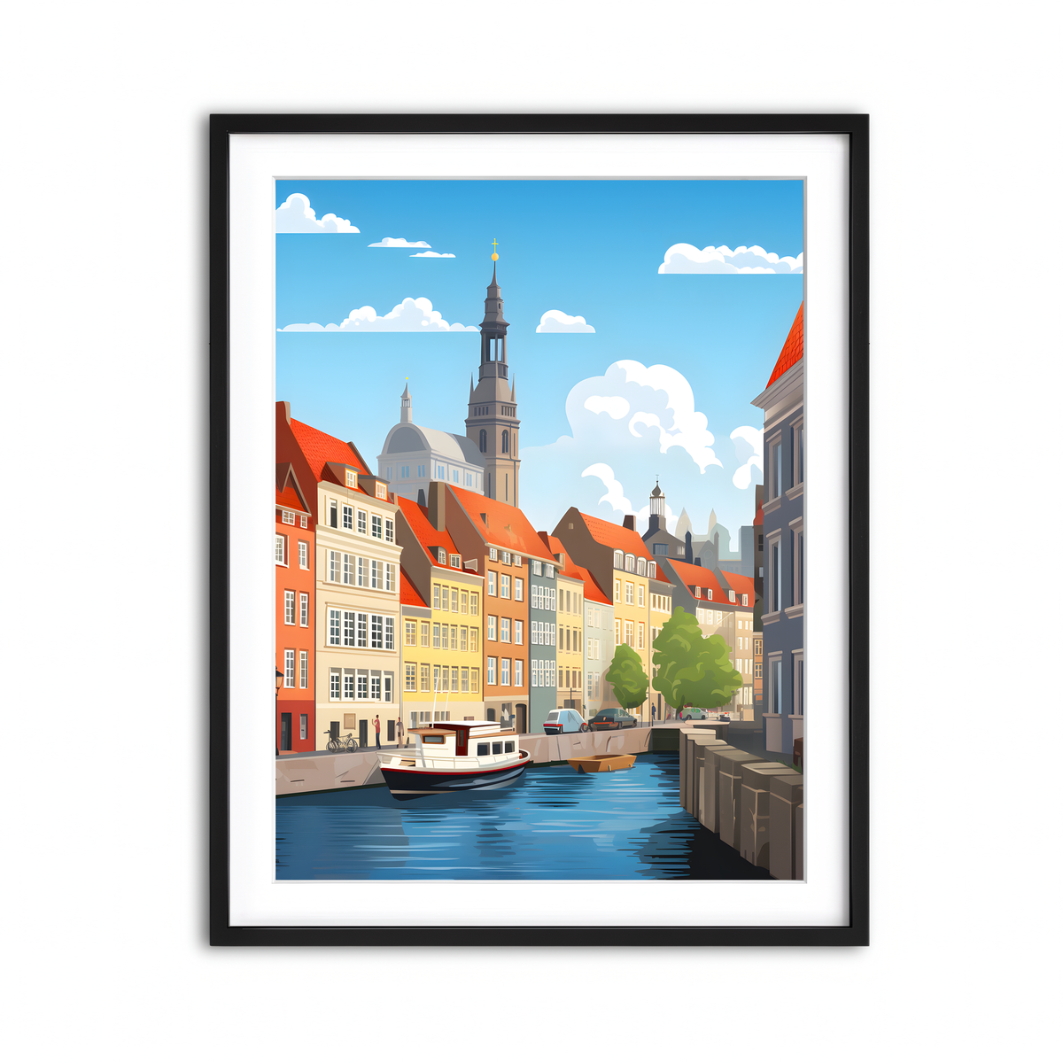 Framed Print 3x4 Black