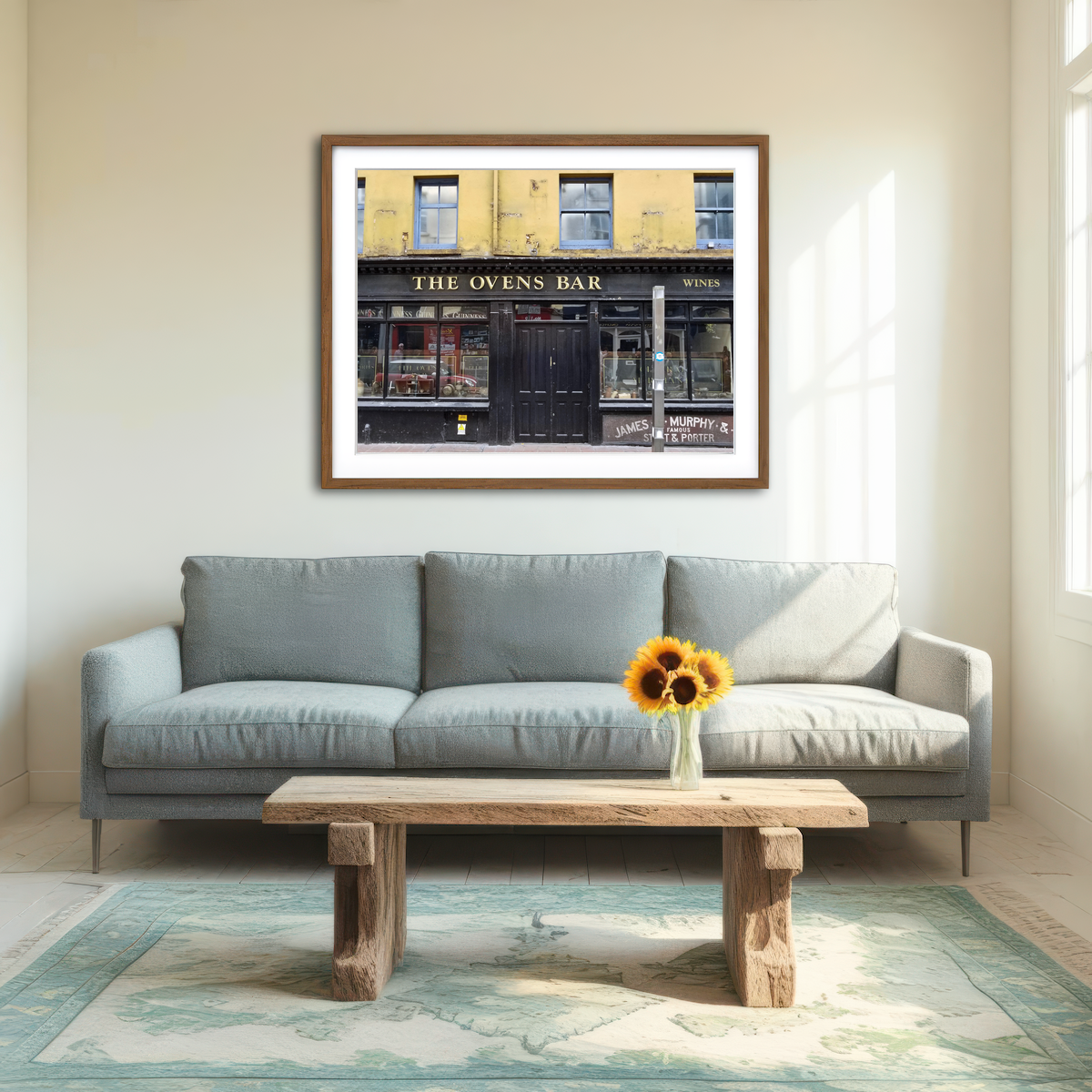 AUTO-MOCKUP ROOM | Cork Ireland Pub Wall Art