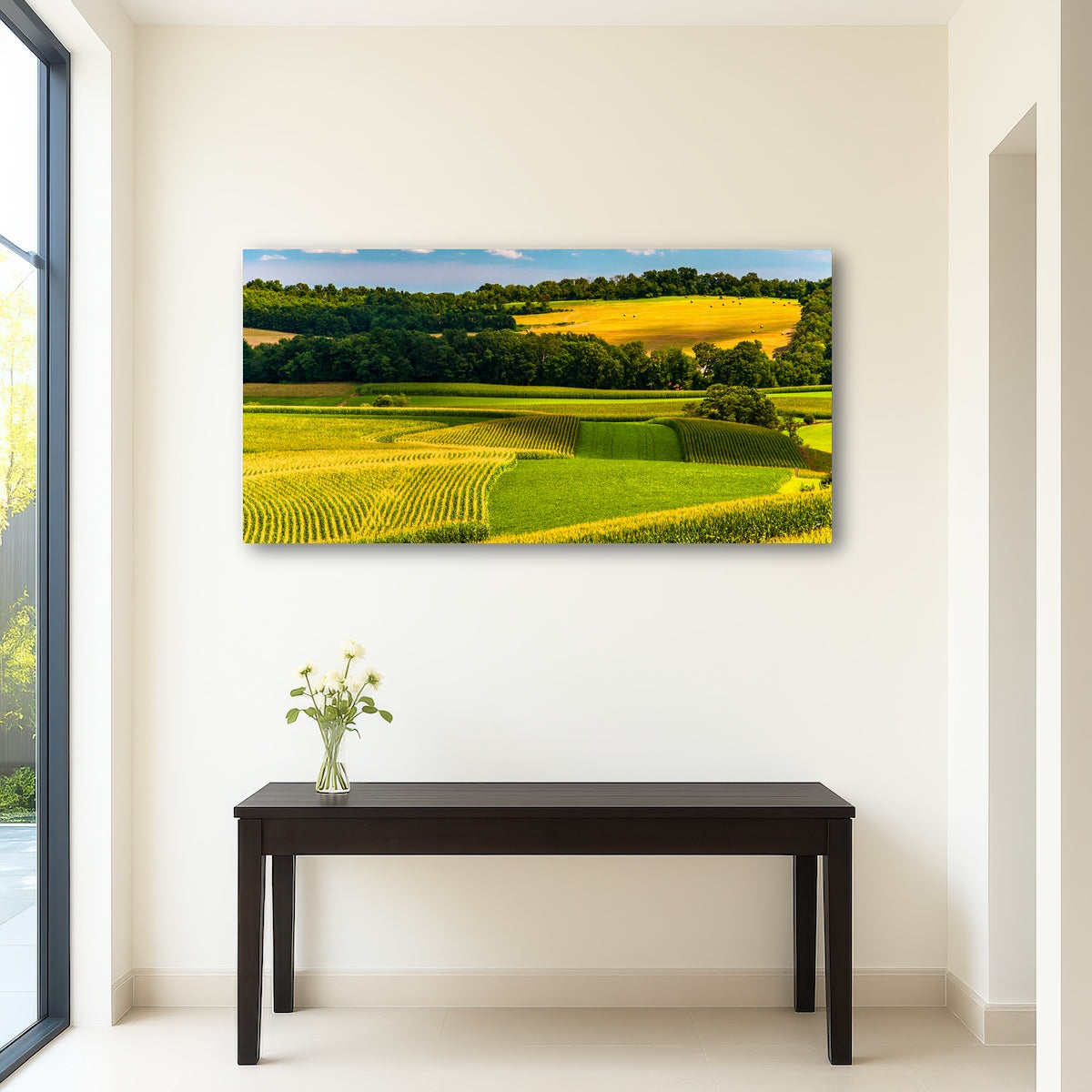 AUTO-MOCKUP ROOM | Corn fields and rolling hills York County