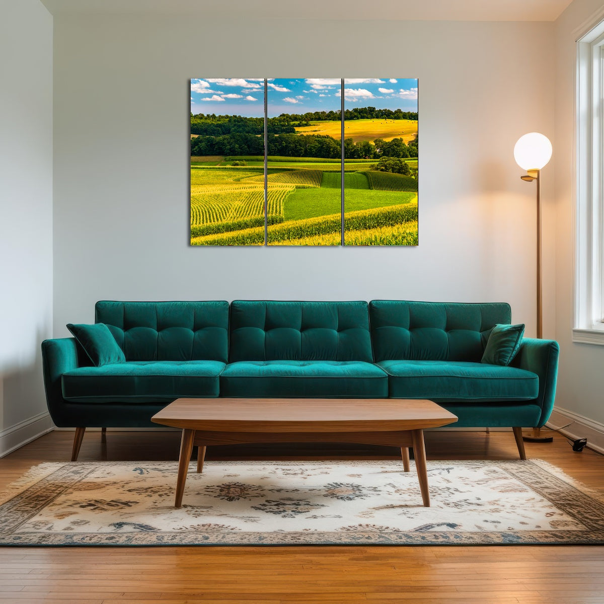 AUTO-MOCKUP ROOM | Corn fields and rolling hills York County