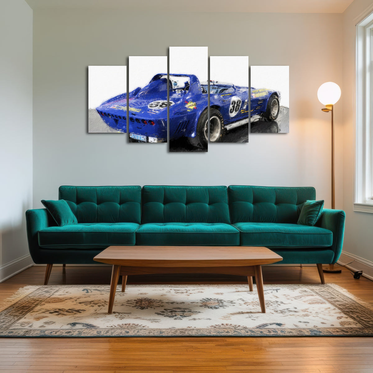 AUTO-MOCKUP ROOM | Corvette Grand Sport Rear