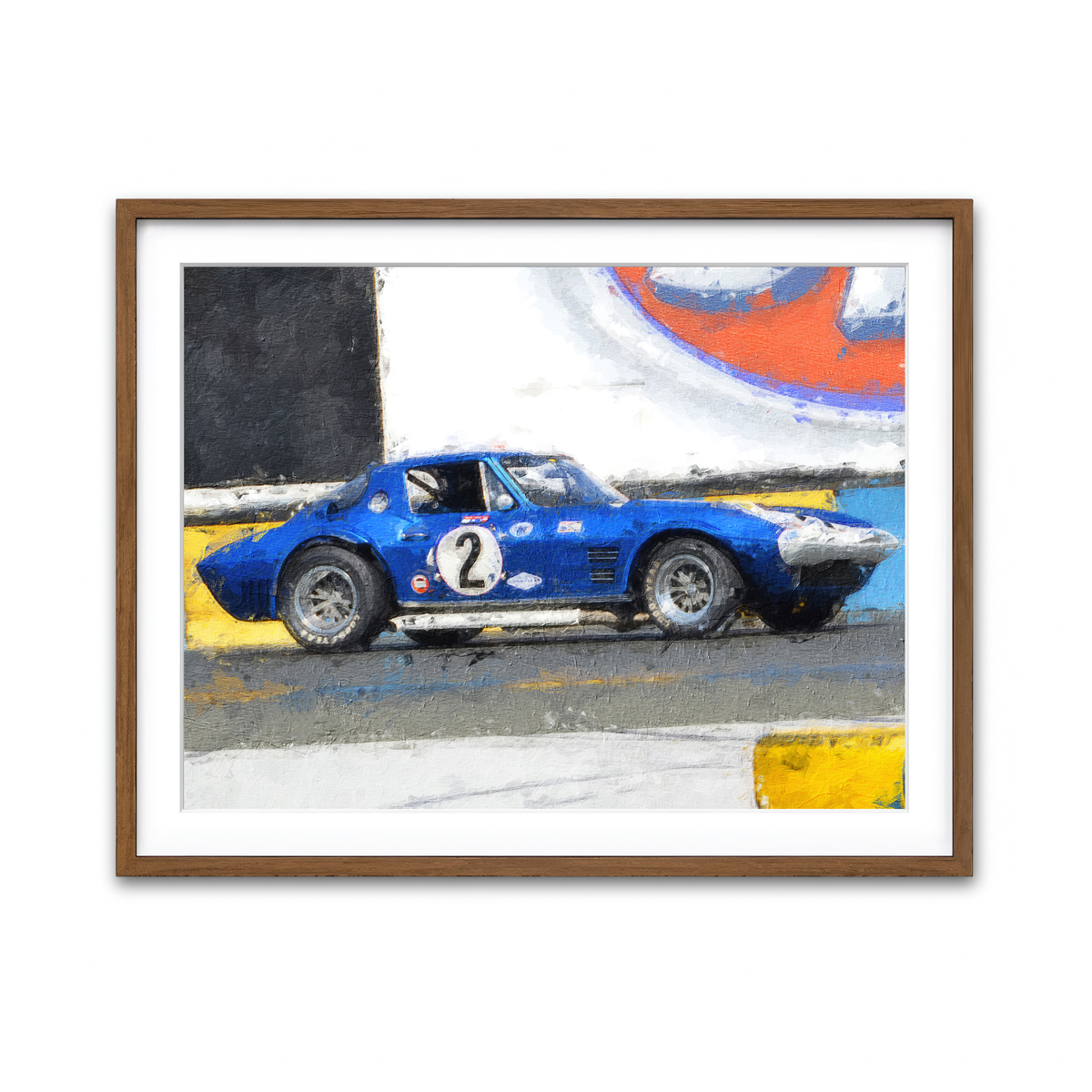 Framed Print 4x3 Walnut