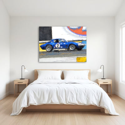 AUTO-MOCKUP ROOM | Corvette Grand Sport Side