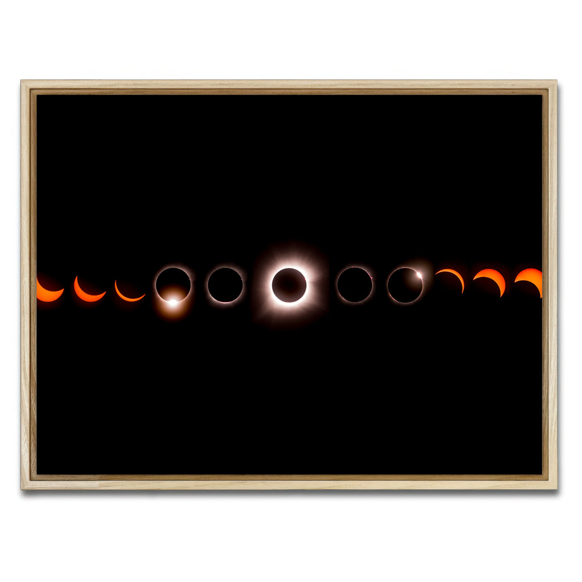 AUTO-MOCKUP WHITE | Cosmic Totality | 1 Piece | Natural Framed Canvas | group=4x3