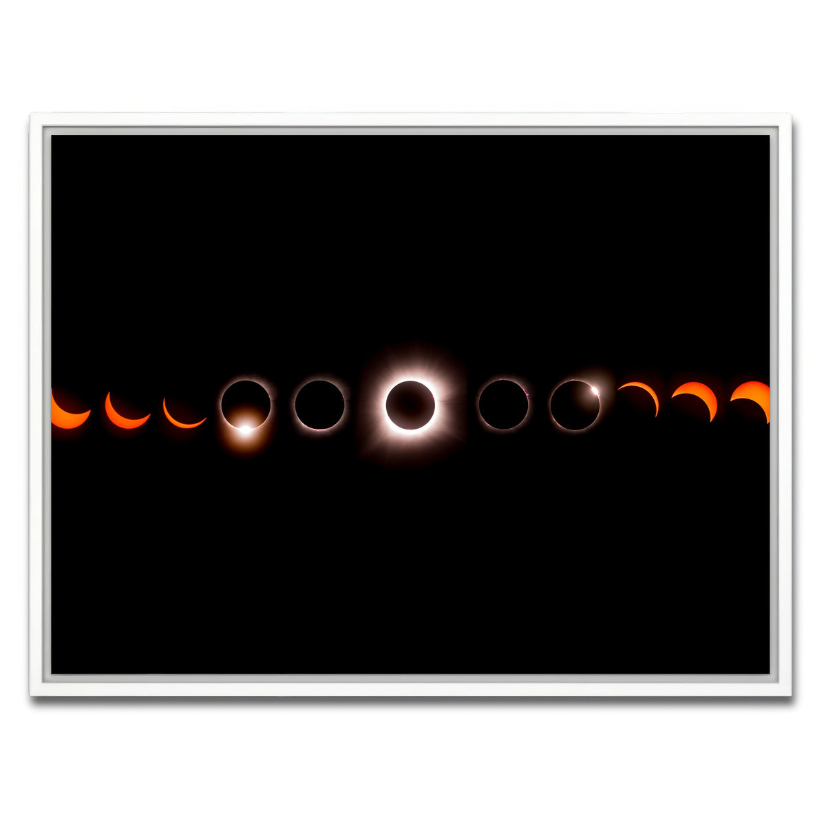 AUTO-MOCKUP WHITE | Cosmic Totality | 1 Piece | White Framed Canvas | group=4x3