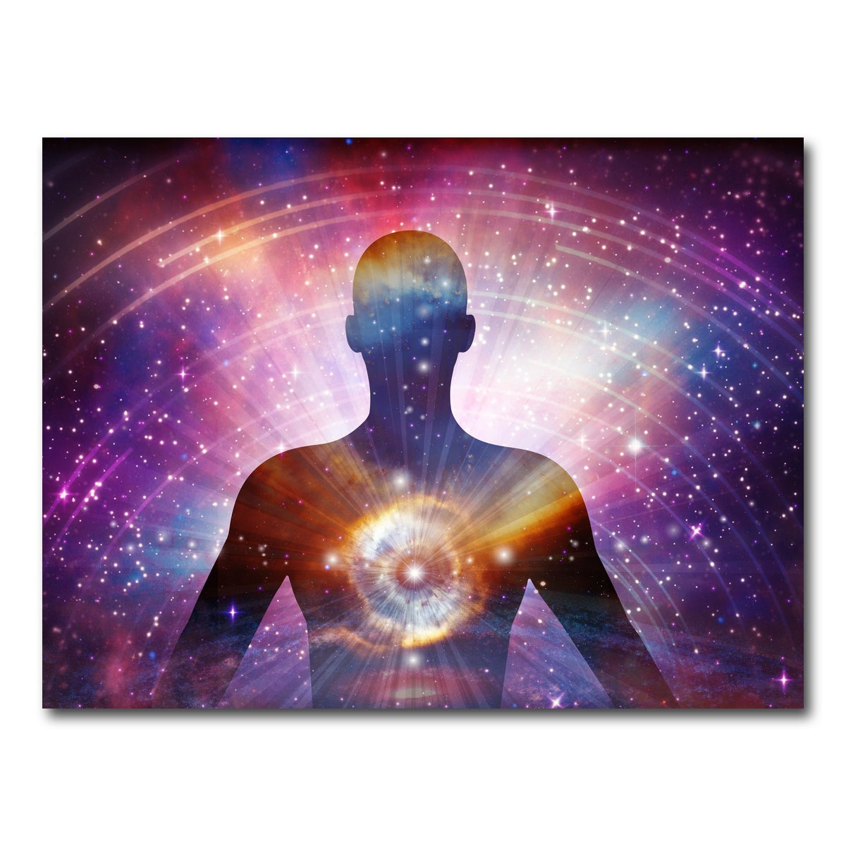 AUTO-MOCKUP WHITE | Cosmic connection | 1 Piece | Gallery Wrap Canvas | group=4x3