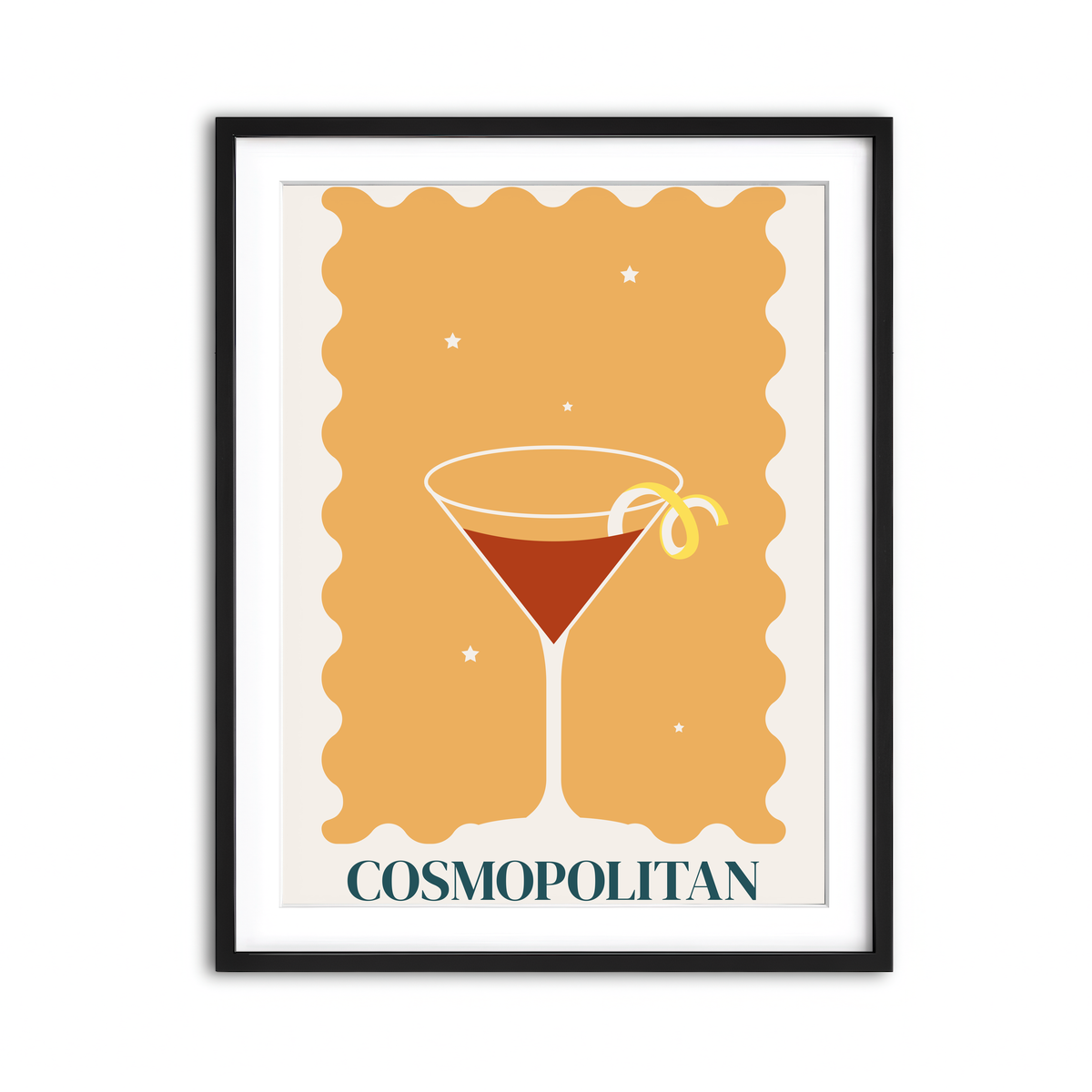 Framed Print 3x4 Black