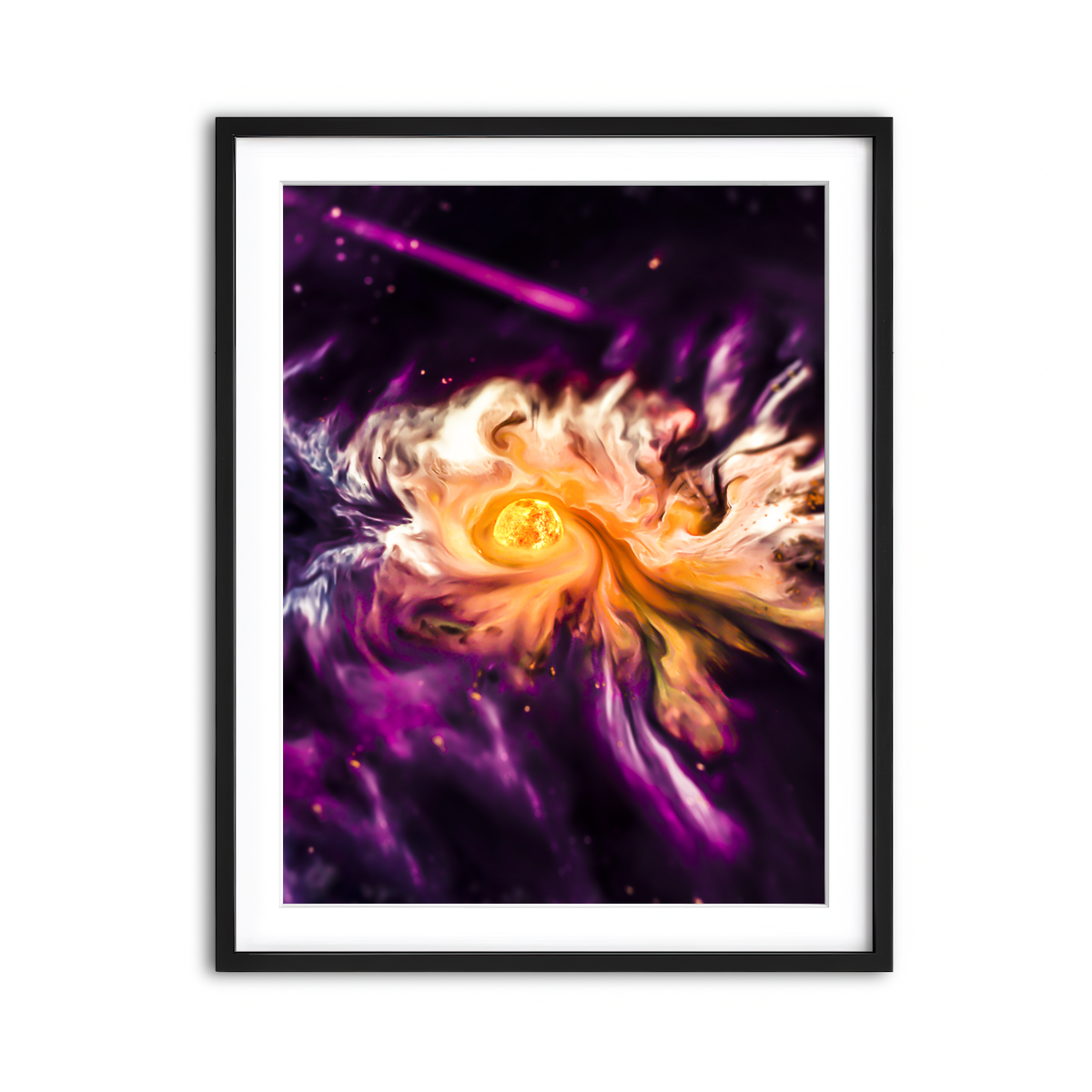 Framed Print 3x4 Black