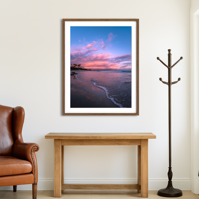 AUTO-MOCKUP ROOM | Cotton Candy Sunrise Wall Art