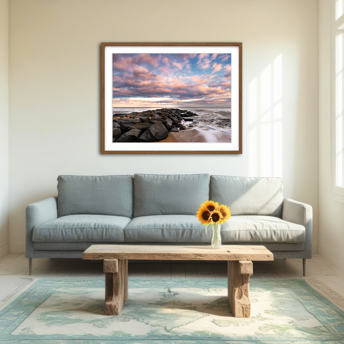 AUTO-MOCKUP ROOM | Cotton Candy Wall Art