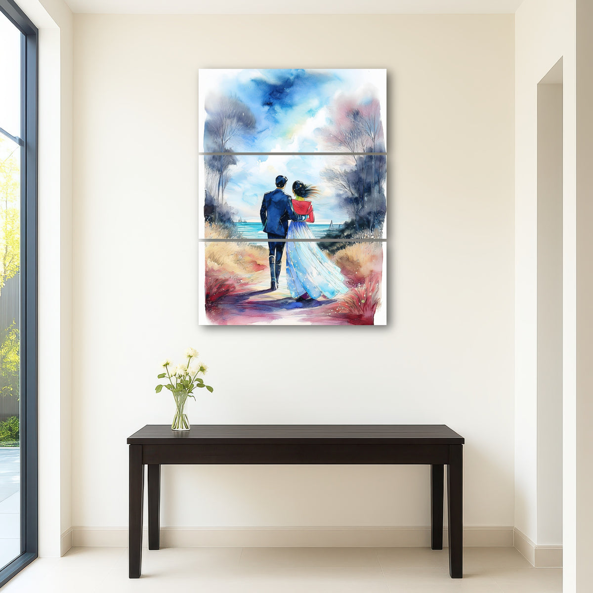 AUTO-MOCKUP ROOM | Couple Painting