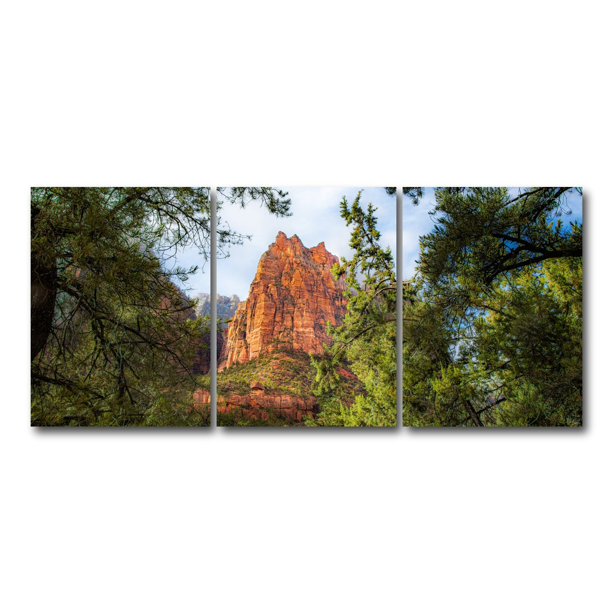 AUTO-MOCKUP WHITE | Court of the Patriarchs | 3 Piece | Gallery Wrap Canvas | group=18x24