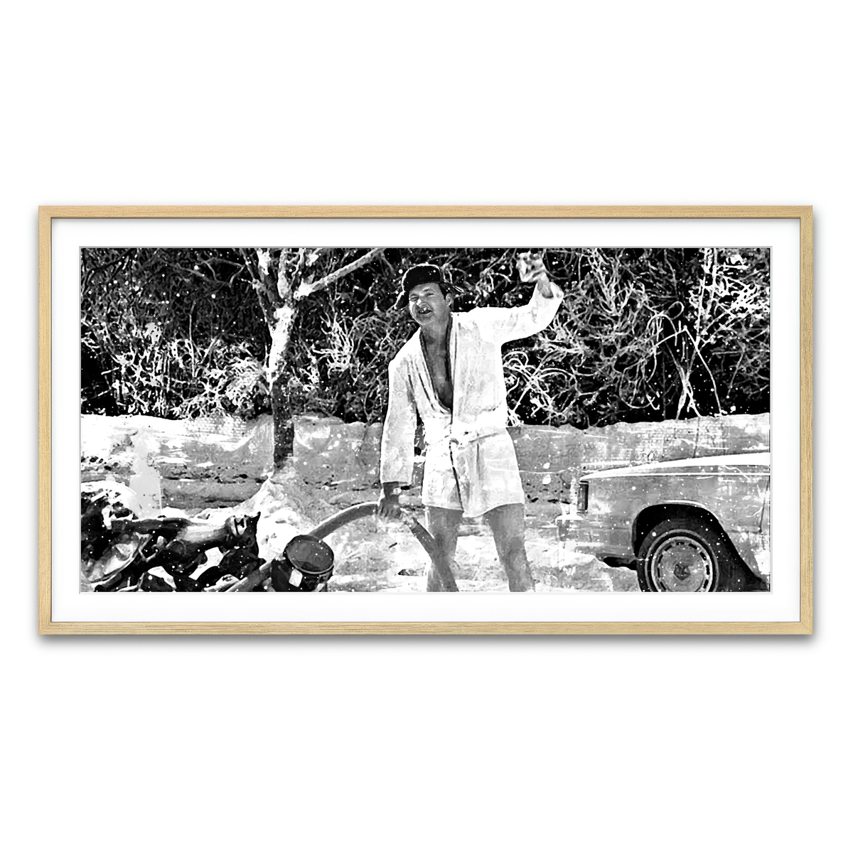 Framed Print 2x1 Natural