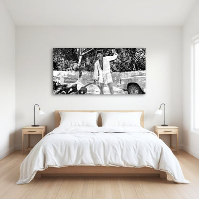 AUTO-MOCKUP ROOM | Cousin Eddie Grayscale