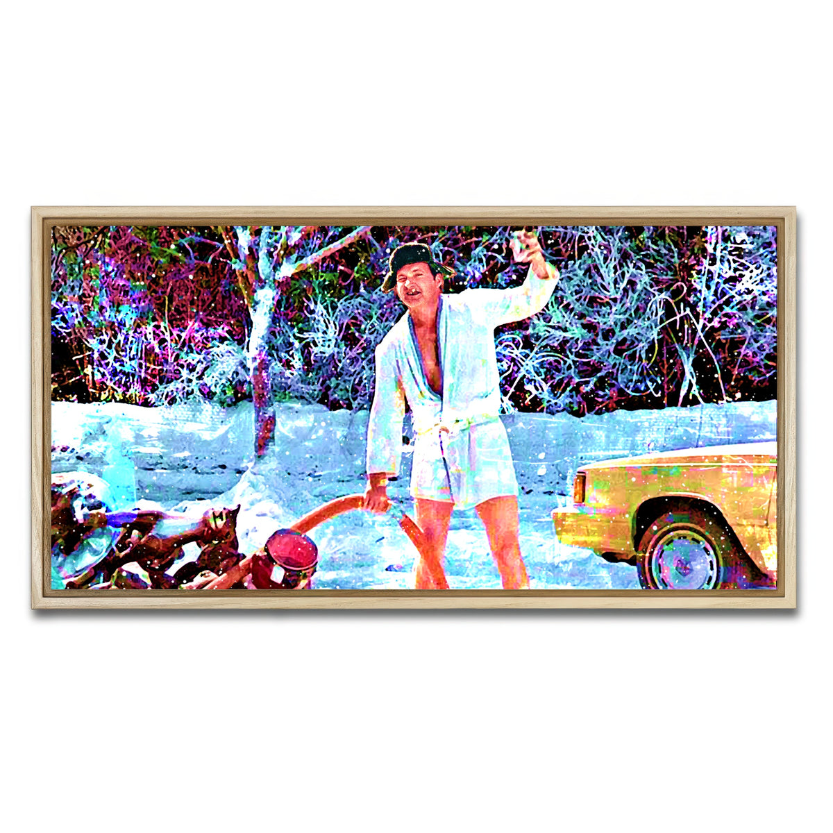 AUTO-MOCKUP WHITE | Cousin Eddie | 1 Piece | Natural Frame | group=2x1