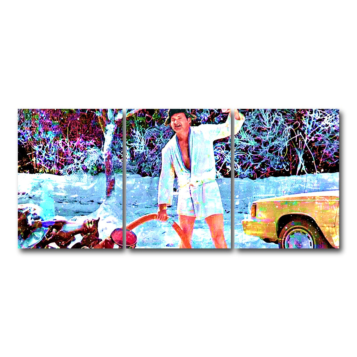 AUTO-MOCKUP WHITE | Cousin Eddie | 3 Piece | Gallery Wrapped | group=18x24