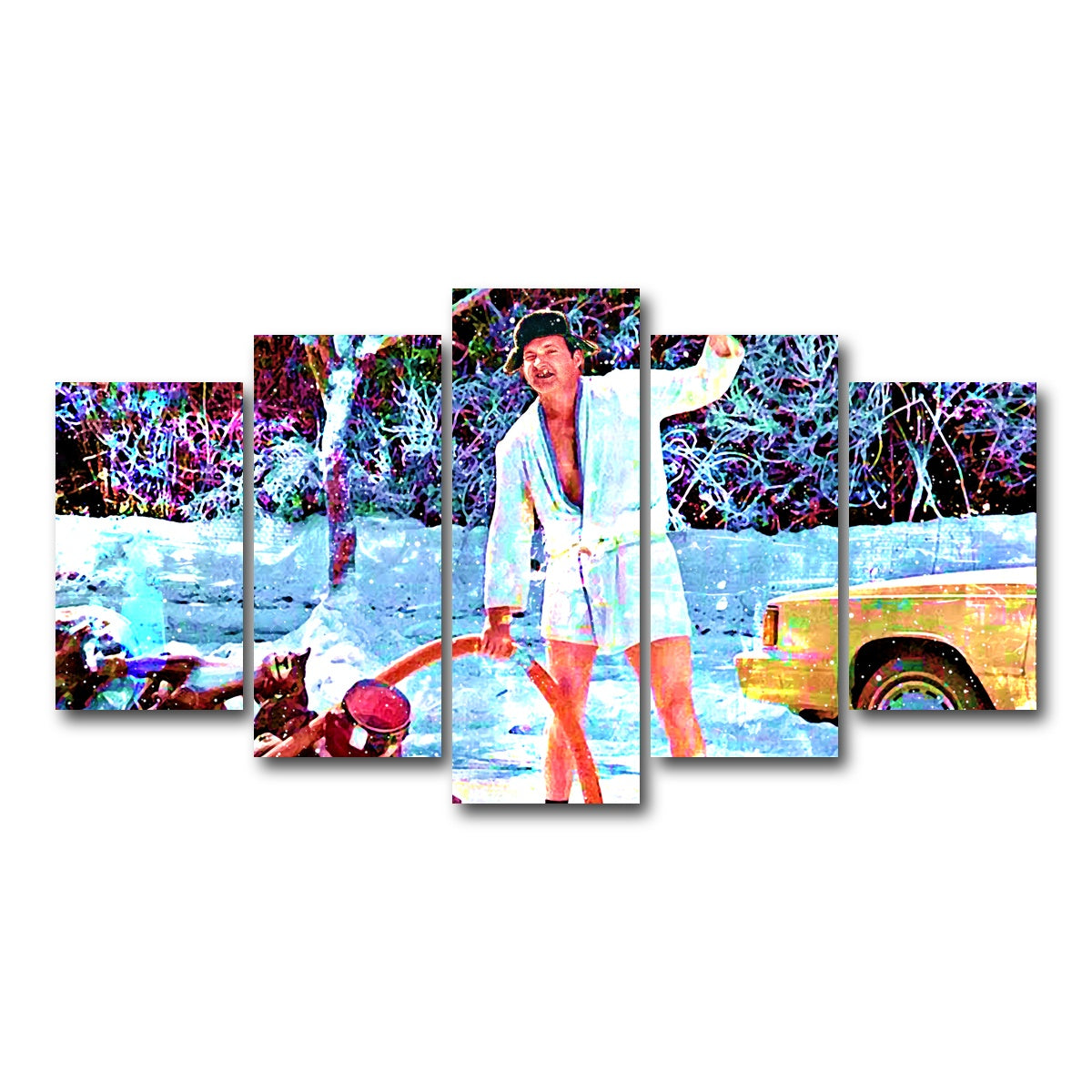 AUTO-MOCKUP WHITE | Cousin Eddie | 5 Piece | Gallery Wrapped | group=5_normal