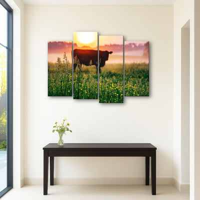 AUTO-MOCKUP ROOM | Cow Sunrise