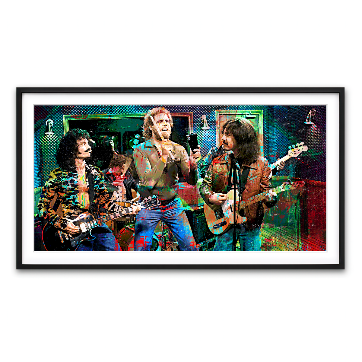 Framed Print 2x1 Black