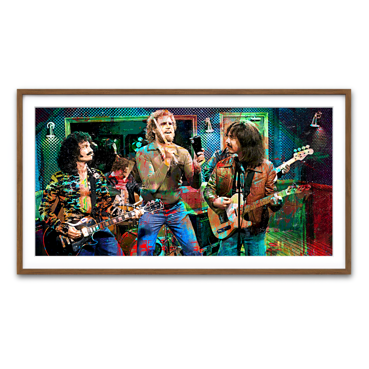 Framed Print 2x1 Walnut