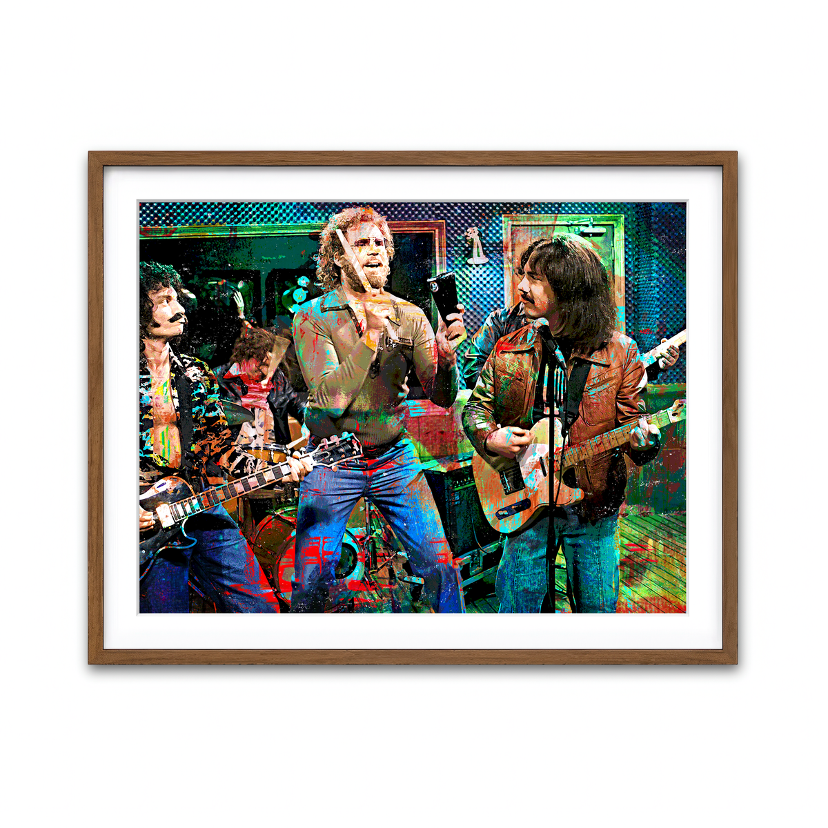 Framed Print 4x3 Walnut