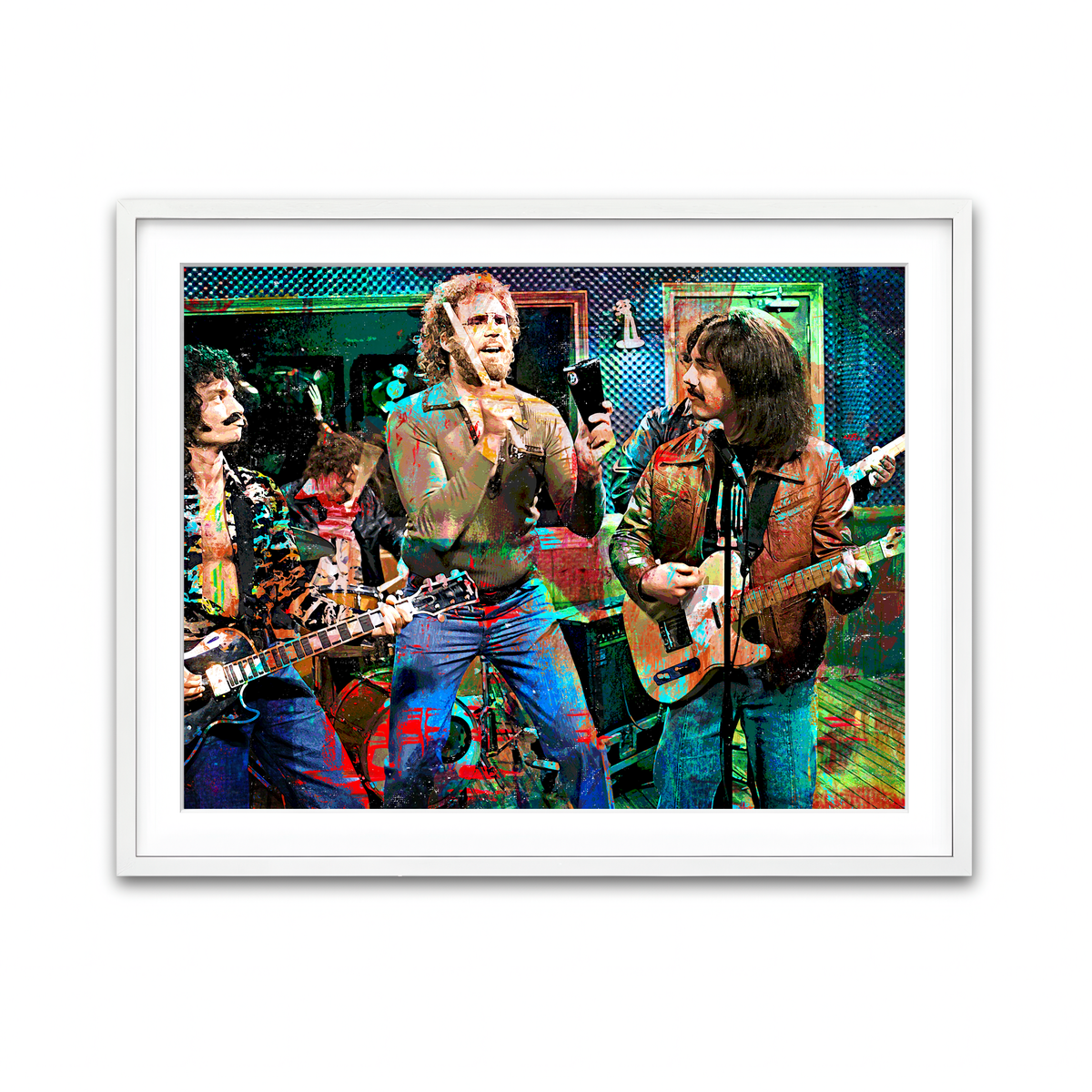 Framed Print 4x3 White