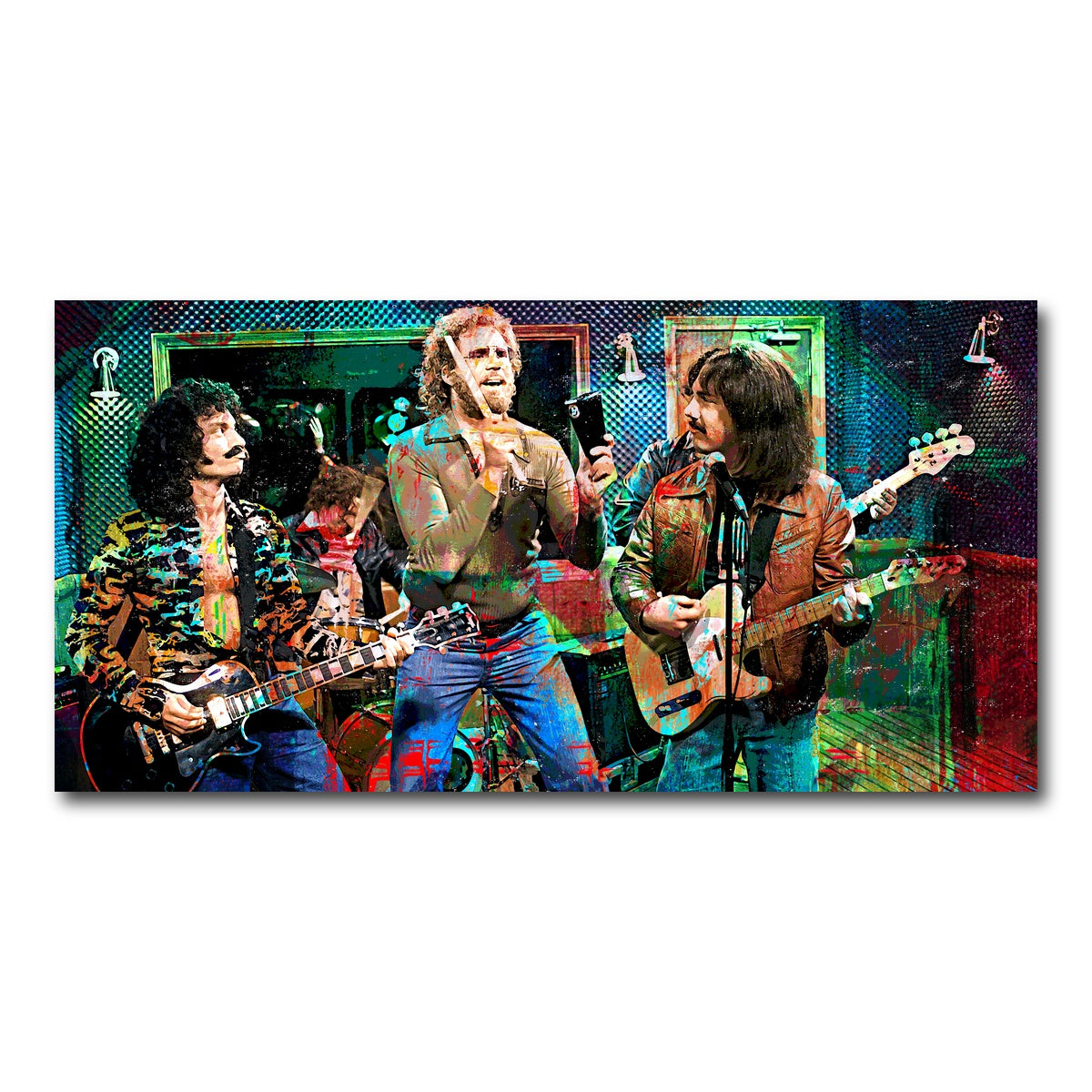 AUTO-MOCKUP WHITE | Cowbell Sketch | 1 Piece | Gallery Wrap Canvas | group=2x1